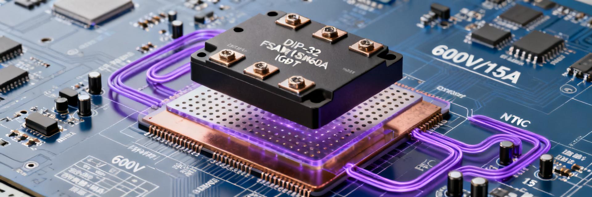 FSAM15SM60A中文规格书完全拆解：600 V 15 A三相IGBT模块引脚图与PCB布局一次看懂